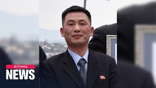 Former N. Korean diplomat to Italy, Jo Song-gil, settles in S. Korea after going missing in 2018