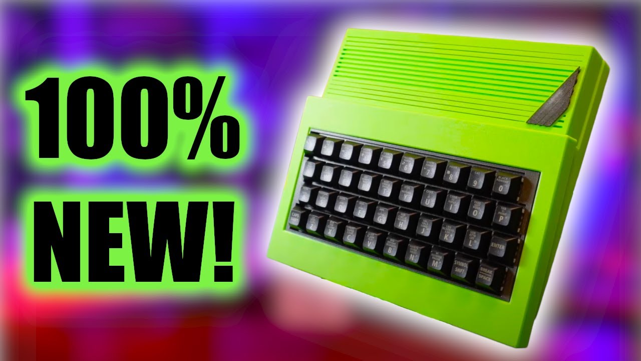 I Built A Zx Spectrum Using All New Parts Youtube