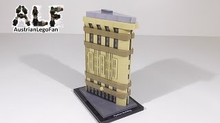 Lego Architecture 21023 Flatiron Building - Lego Speed Build Review