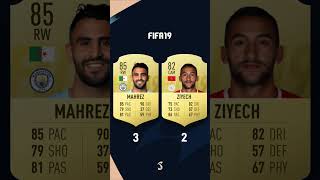 Mahrez vs Ziyech - FIFA Evolution