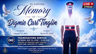 Celebrating the life of Digmie Carl Tinglin