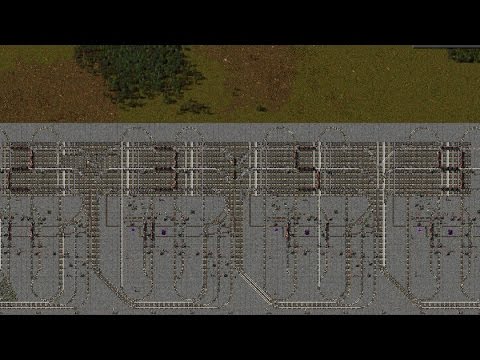 Factorio Rail Clock Youtube