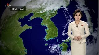 北朝鮮 「天気予報 (날씨)」 KCTV 2022/03/02 日本語字幕付き