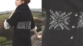 #6 Snowflake Jacket, Vogue Knitting Fall 2011