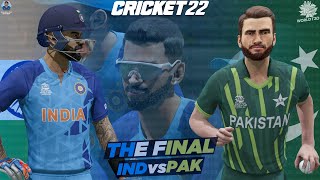 India vs Pakistan - The Final at Melbourne - Cricket 22 T20 World Cup 2022 #7