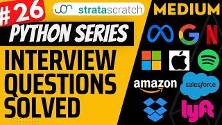 AIRBNB Interview Question Explained - Python Data Science | "Ranking Most Active Guests" | EDS