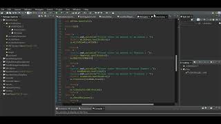OASIS Infobyte Internship Task3-Java Project-ATM INTERFACE