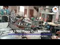 gli 900 paper cup machine 4 units installed