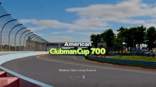 GT7 - P1 - American Clubman Cup 700 - 5 Laps - Watkins Glen Long Course