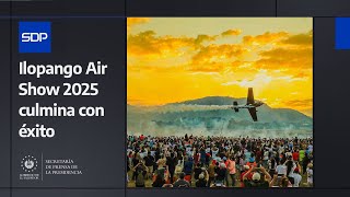 Gobierno del Presidente Nayib Bukele acompañó el Ilopango Air Show 2025