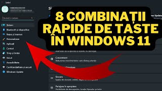 8 Combinații rapide de taste în Windows 11