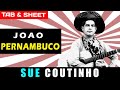 TAB/Sheet: Sue Coutinho Pegue o Boi by Joao Pernambuco [PDF + Guitar Pro + MIDI]