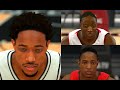 DeMar DeRozan Ratings, Stats, and Gameplay Evolution (NBA 2K10 - NBA 2K20)