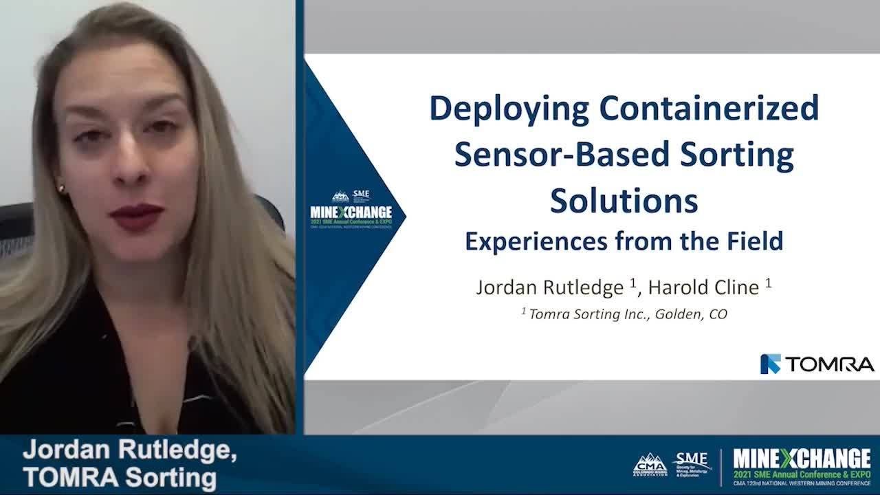 Deploying Containerized Sensor Based Sorting Solutions Experiences