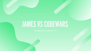 Codewars - JavaScript Fundamentals - VOD
