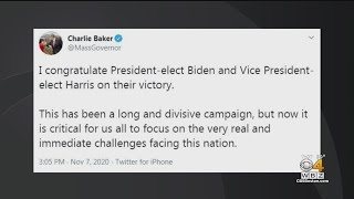 Massachusetts Politicians Congratulate Joe Biden After Winning Presidential Election