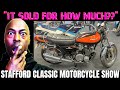 CRAZY PRICES at the BONHAMS AUCTION! | Stafford Classic Motorcycle Show | 13th October 2024