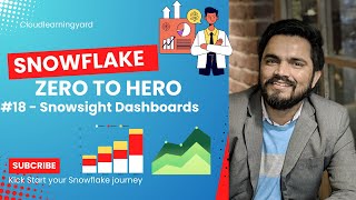 #18- Snowflake Snowsight Dashboard Overview || Account KPI visualization