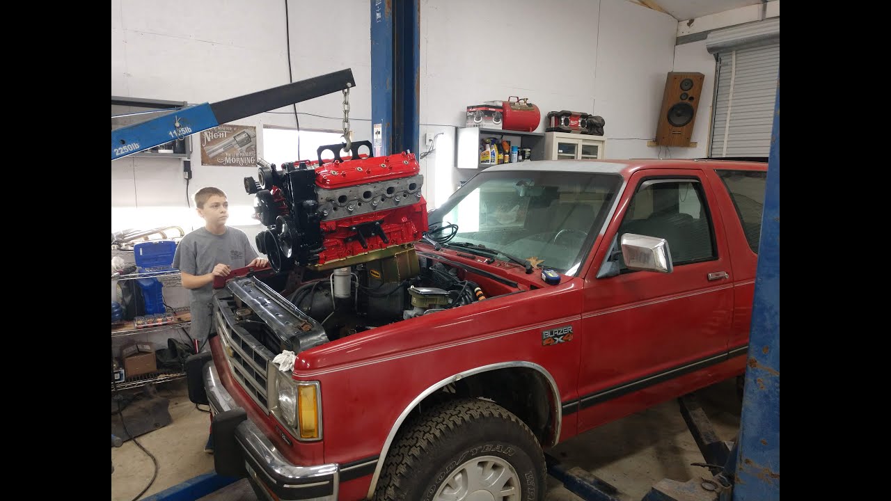 4x4 S10 Blazer Ls Swap Part 1 Youtube
