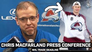 Chris MacFarland BELIEVES Avs Have Everything Needed to WIN & More After Trade Deadline