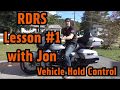 RDRS Overview  - Vehicle Hold Control