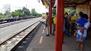 Aranyaprathet Station จิตอาสาเต็มเลย สถานีรถไฟอรัญประเทศ วันเฉลิมพระชนมพรรษารัชกาลที่ 10