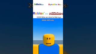 Rip to old Roblox😭😭 #robloxnostalgia #goblocks #dynablocks #2002 #2004