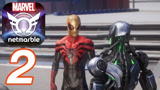 MARVEL Future Revolution - Gameplay Walkthrough Part 2 - Spider-Man (iOS,Android)