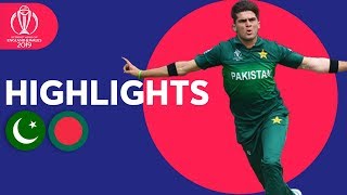 Shaheen Gets CWC Record Figures! | Pakistan vs Bangladesh - Highlights | ICC Cri