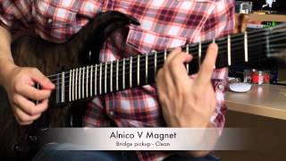 BKP Tutorial: Ceramic vs. Alnico V bridge option for Black Hawk Humbucker