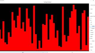 Sorting algorithm with java (visualization)