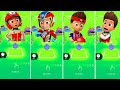 Paw Patrol Ryder - Ryder vs Ryder vs Ryder vs Ryder - Tiles Hop Edm Rush