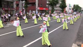 第14回ひのよさこい祭(2014/7/27)「花町百人衆」