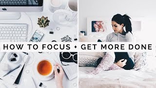 HOW TO FOCUS! Focus While Studying | Achieve Your Goals Faster! School Hacks!