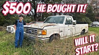 13 Year Old Buys a Truck! Rats Ate the Wiring!