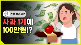 사과 1개에 100만원 실화!? 노란 사과, 초록 사과, 미니 사과 속이 빨간 사과 까지 다양한 사과의 종류 @세모지