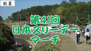 【日本スリーデーマーチ】2018年11月 第41回大会に参加