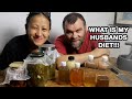 WHAT IS MY HUSBANDS DIET!!!!!!! FERMENTING CUKES/HOW TO FERMENT CUKES/TANGKHUL VLOG