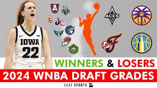 WNBA Draft Grades 2024 For All 12 Teams | Caitlin Clark, Winners & Losers + Complete Draft Results