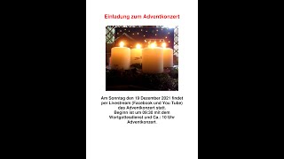 Gottesdienst zum 4 Adventsonntag und Konzert