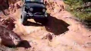 TJ wrangler offroading the first time