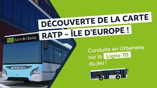 [ROBLOX] 🎮 Conduite en timelapse sur la ligne 70 du jeu RATP - Île d'Europe ! 🚍🍃