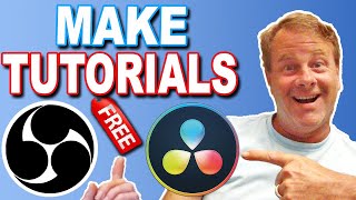 How To Make A Tutorial Video using FREE Software!