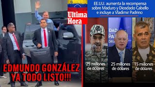 Urgente❗EDMUNDO en el AEROPUERTO❗RODEADO de MILITARES la BASE LA CARLOTA en VENEZUELA❗