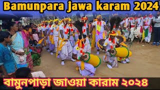 Bamunpara Jawa karam 2024||রাওতড়া কারাম রুসিকা দল|New santali traditional dance 2024||Karam don 2024