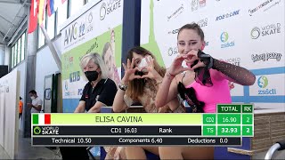 AWC22 - Elisa Cavina - Solo: Compulsory CD2 (17.05.2022)