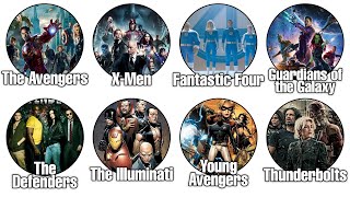 Every Popular Marvel Team EXPLAINED In 9 Minutes