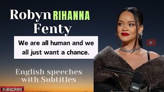 MNG English Speech | Rihanna | I See the Future | English subtitles.