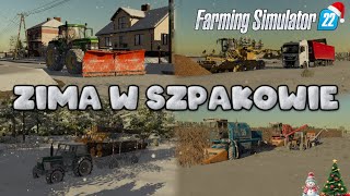 ZIMOWE ❄❄❄ prace na SZPAKOWIE🎅🏽| Świąteczny KLIMAT🎄| FS22🔥| Matetek2