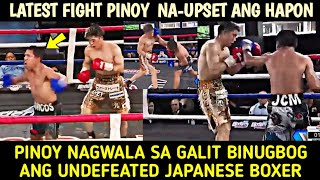 Pinoy Nagwala Sa Galit Binugbog Ang Undefeated Japanese Boxer